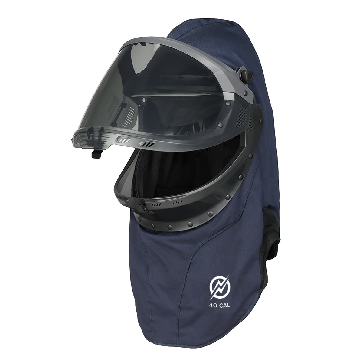 Enespro ArcGuard 40 Cal Arc Flash Lift Front Hood in Navy